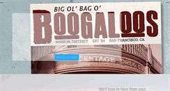 Desktop Screenshot of boogaloossf.com